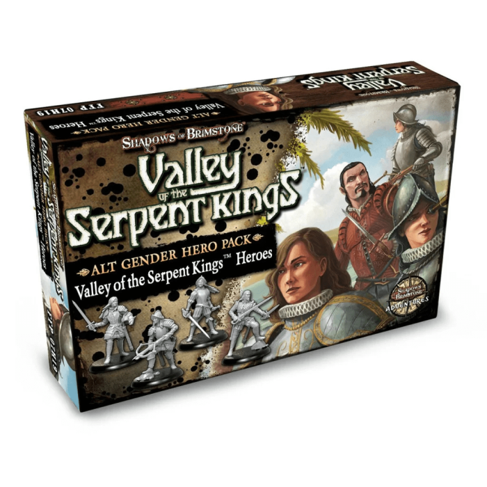 Shadows of Brimstone: Valley of the Serpent Kings, Alt Gender Hero Pack