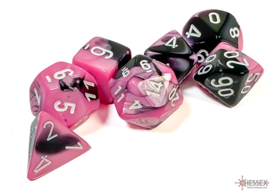 Gemini Black-Pink/white 7-Die Set 26430