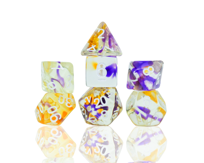 Sirius Dice Violet Swirl