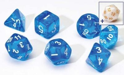 Sirius Dice Translucent Blue