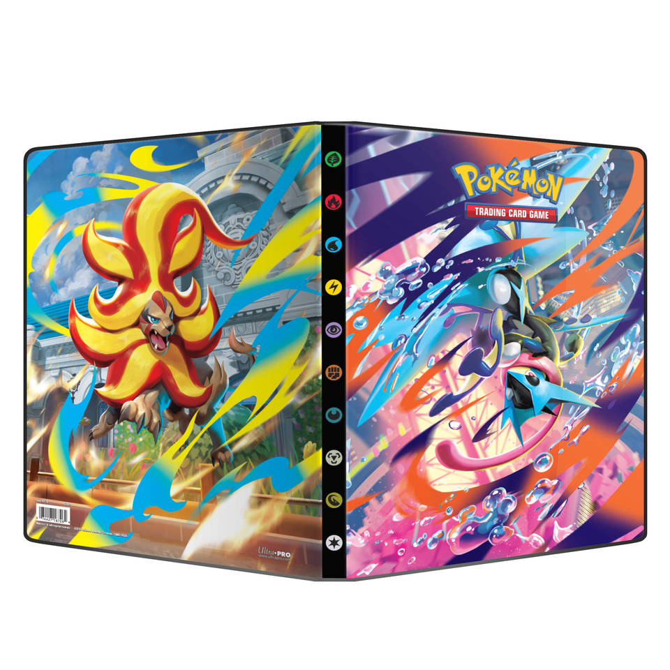 Pokémon TCG Mega Evolution Chaos Rising 9-pocket portfolio