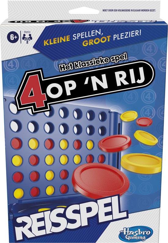 4 Op 'n Rij - Hasbro Gaming