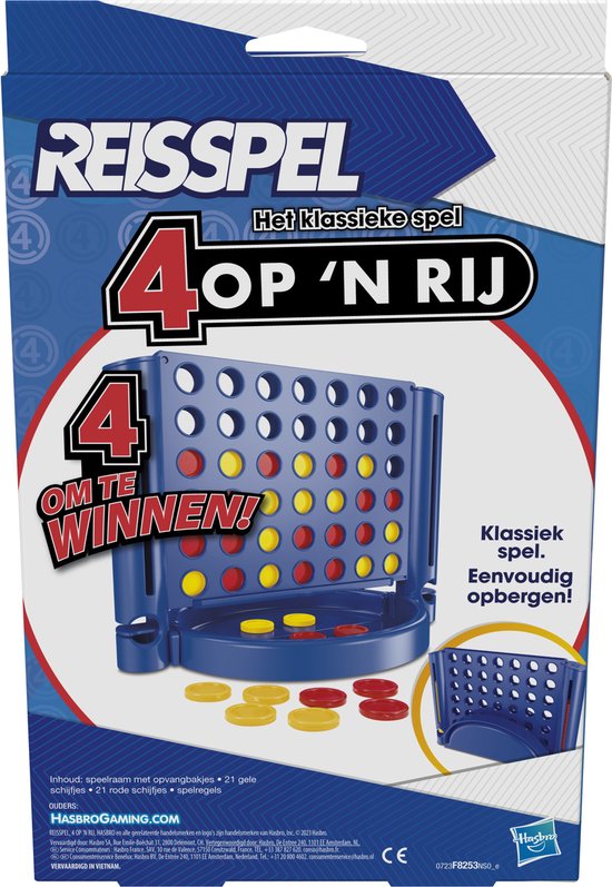 4 Op 'n Rij - Hasbro Gaming
