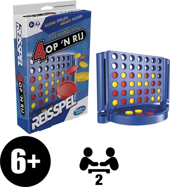 4 Op 'n Rij - Hasbro Gaming