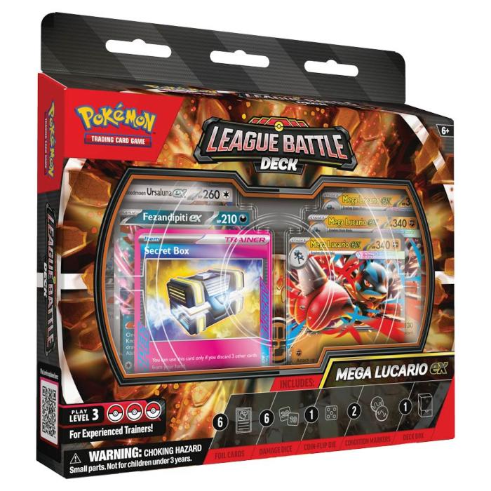 Pokémon League battle deck Mega Lucario Ex