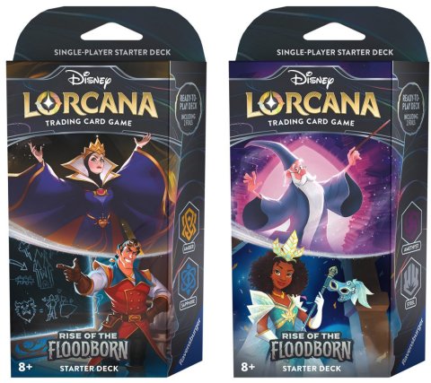 Disney Lorcana - Rise of the Floodborn Starter Deck: Merlin & Tiana (inclusief booster)