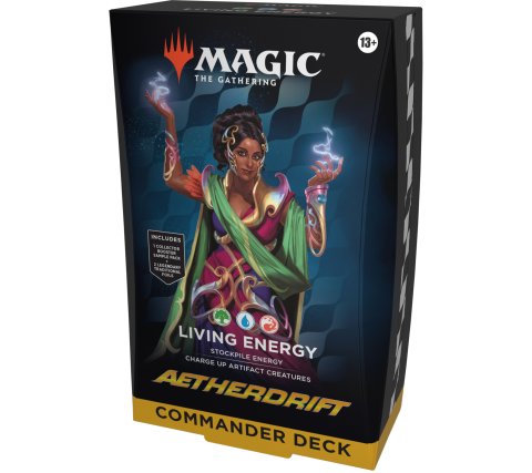 Magic the gathering Commander deck : Aetherdrift : Living Energy
