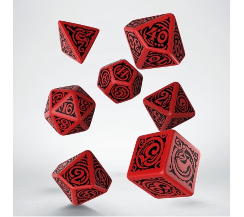 Q-Workshop - Call of Cthulhu RPG Dice Set: The Outer Gods Nyarlathotep