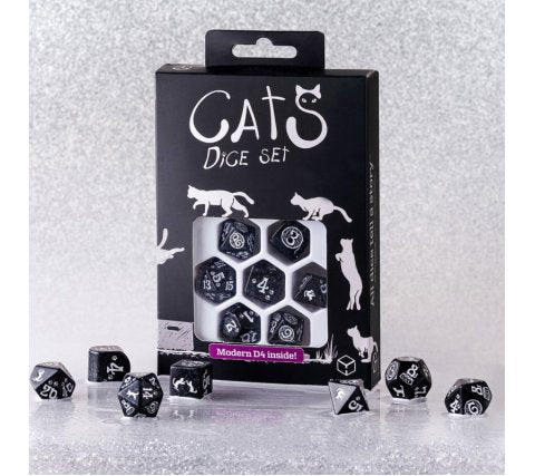 Q-Workshop - Cats Modern RPG Dice Set: Waffle
