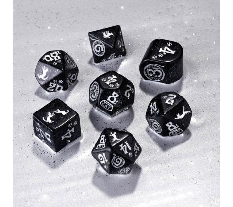 Q-Workshop - Cats Modern RPG Dice Set: Waffle