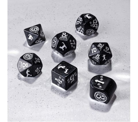 Q-Workshop - Cats Modern RPG Dice Set: Waffle