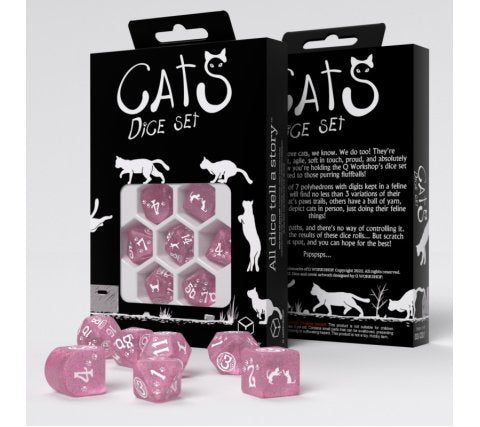 Q-Workshop - Cats RPG Dice Set: Daisy