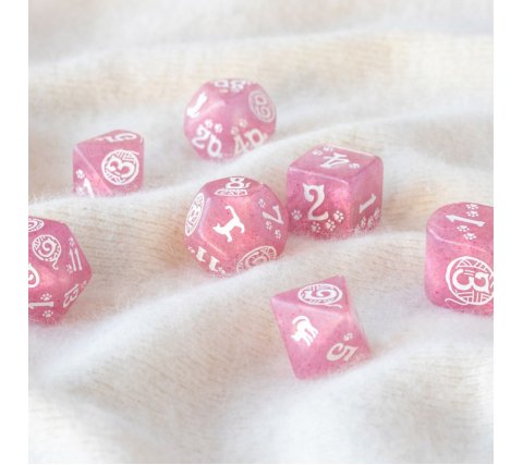Q-Workshop - Cats RPG Dice Set: Daisy
