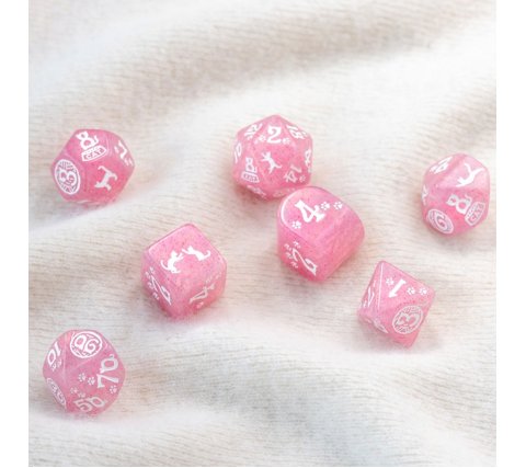 Q-Workshop - Cats RPG Dice Set: Daisy