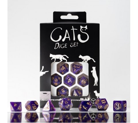 Q-Workshop - Cats RPG Dice Set: Purrito