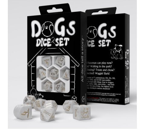 Q-Workshop - Dogs RPG Dice Set: Charlie