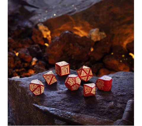 Q-Workshop - Dwarven RPG Dice Set: Jewels