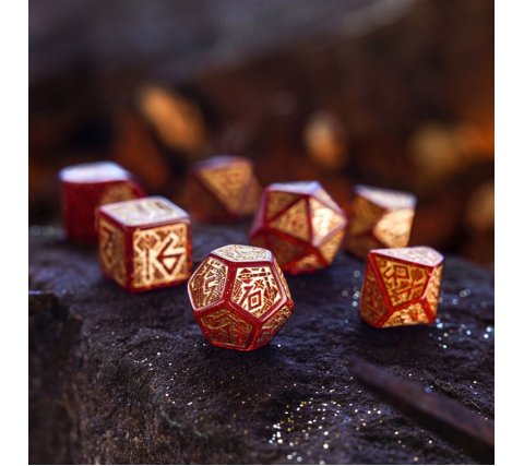 Q-Workshop - Dwarven RPG Dice Set: Jewels