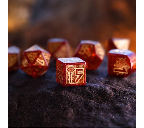 Q-Workshop - Dwarven RPG Dice Set: Jewels