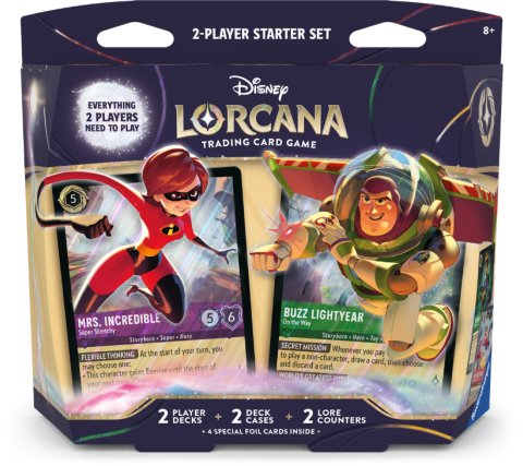 Lorcana - Wilds Unknown - Starter Deck Buzz vs Mrs Incredible