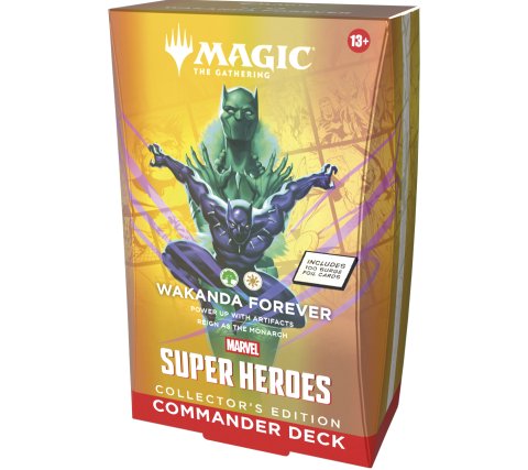 Marvel Super Heroes Collector's Edition Commander Deck: Wakanda Forever