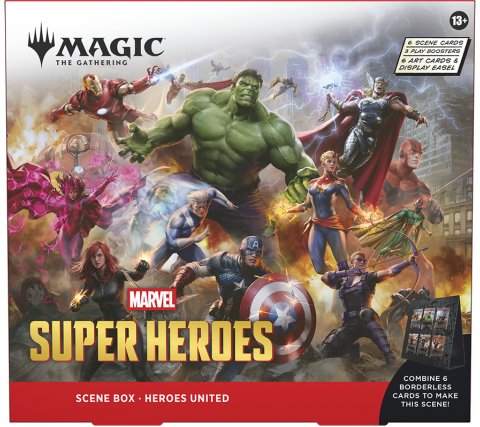 Marvel Super Heroes Scene Box: Heroes United