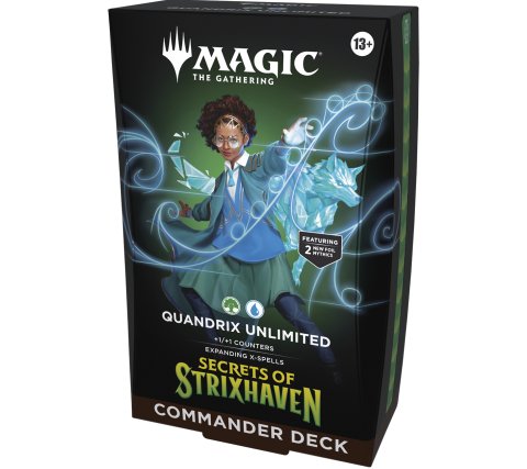 MTG - Secrets of Strixhaven - Commander Deck Quandrix Unlimited