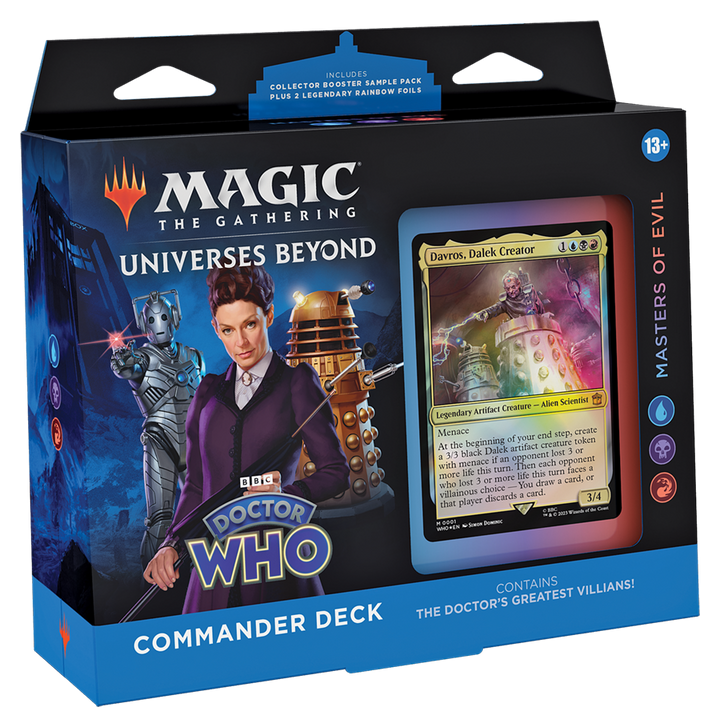 DOCTOR WHO MASTERS OF EVIL DECK