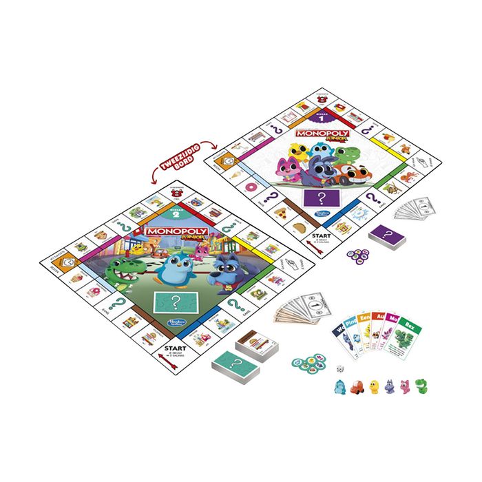 Monopoly Junior : 2 spellen in 1