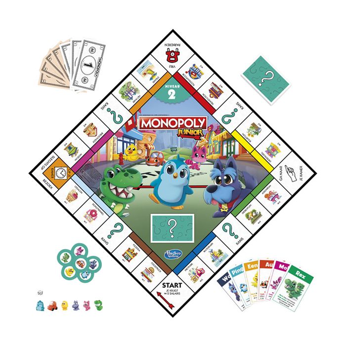 Monopoly Junior : 2 spellen in 1