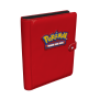 Ultra Pro Pokemon - Premium 4-Pocket Snap Binder: Red