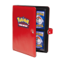 Ultra Pro Pokemon - Premium 4-Pocket Snap Binder: Red