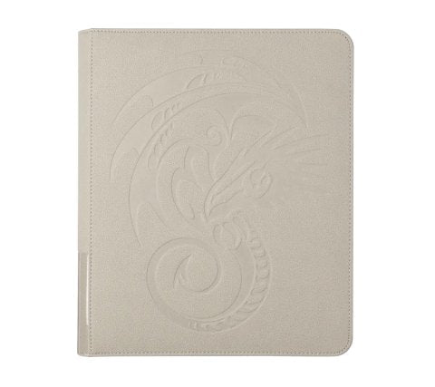Dragonshield Zipster Binder Ashen White