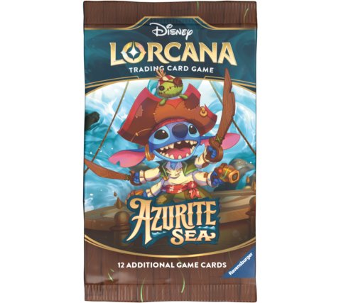 Disney Lorcana - Azurite Sea Starter Deck: Jim Hawkins & Tigger (including booster)