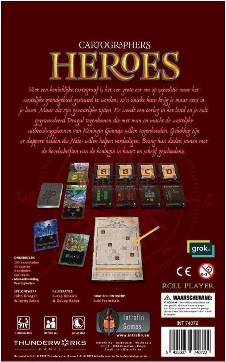 Cartographers Heroes NL