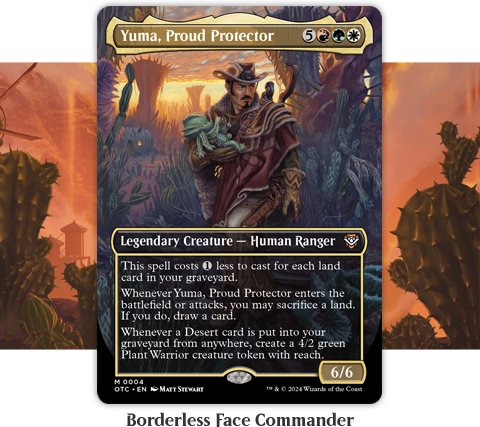 Magic: the Gathering - Outlaws of Thunder Junction Commander Deck: Desert Bloom