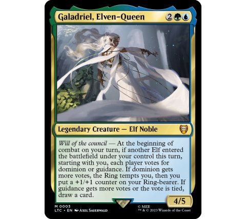 Commander Deck Lord of the Rings: Tales of Middle-earth - Elven Council