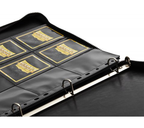 Dragon Shield Card Codex 360 Pocket Zipster Portfolio Black