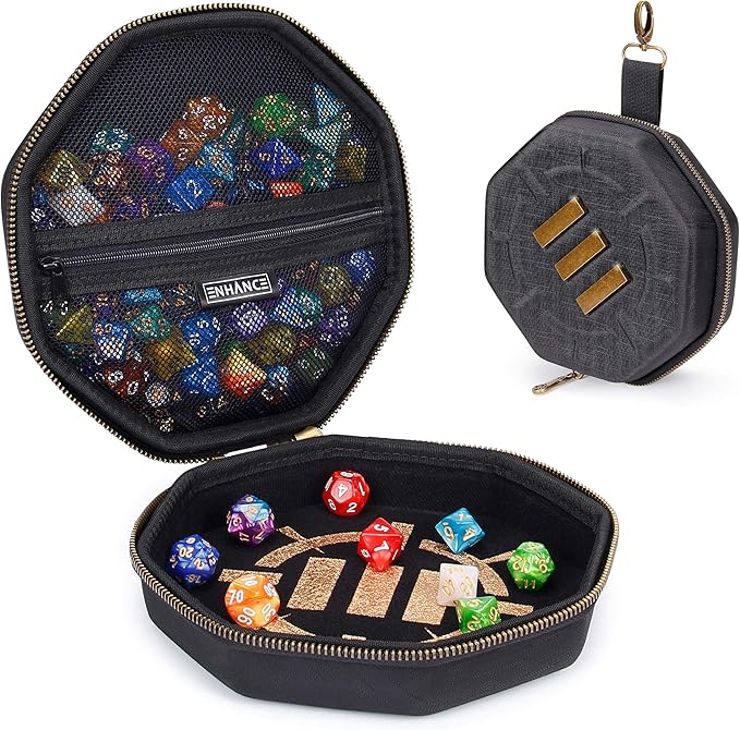 Enhance Dice Case - 2 in 1 Dice Case and Tray