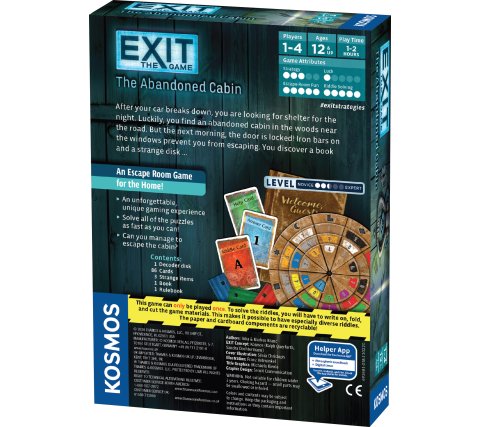 EXIT - The Abandoned Cabin - Escape Room Game