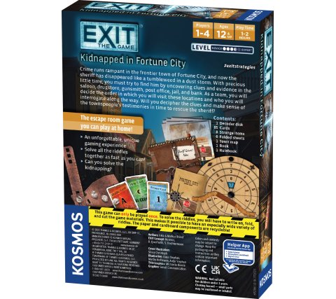 EXIT - Kidnapped in Fortune City - Escape Room Game