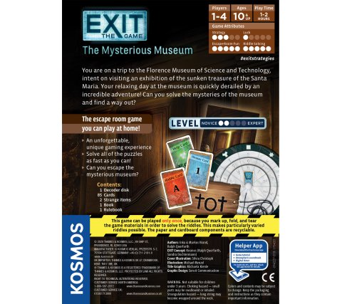 EXIT - The Mysterious Museum - Escape Room Game