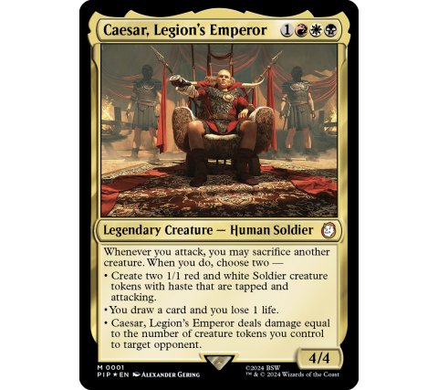 Magic: the Gathering Universes Beyond - Fallout Commander Deck: Hail, Caesar