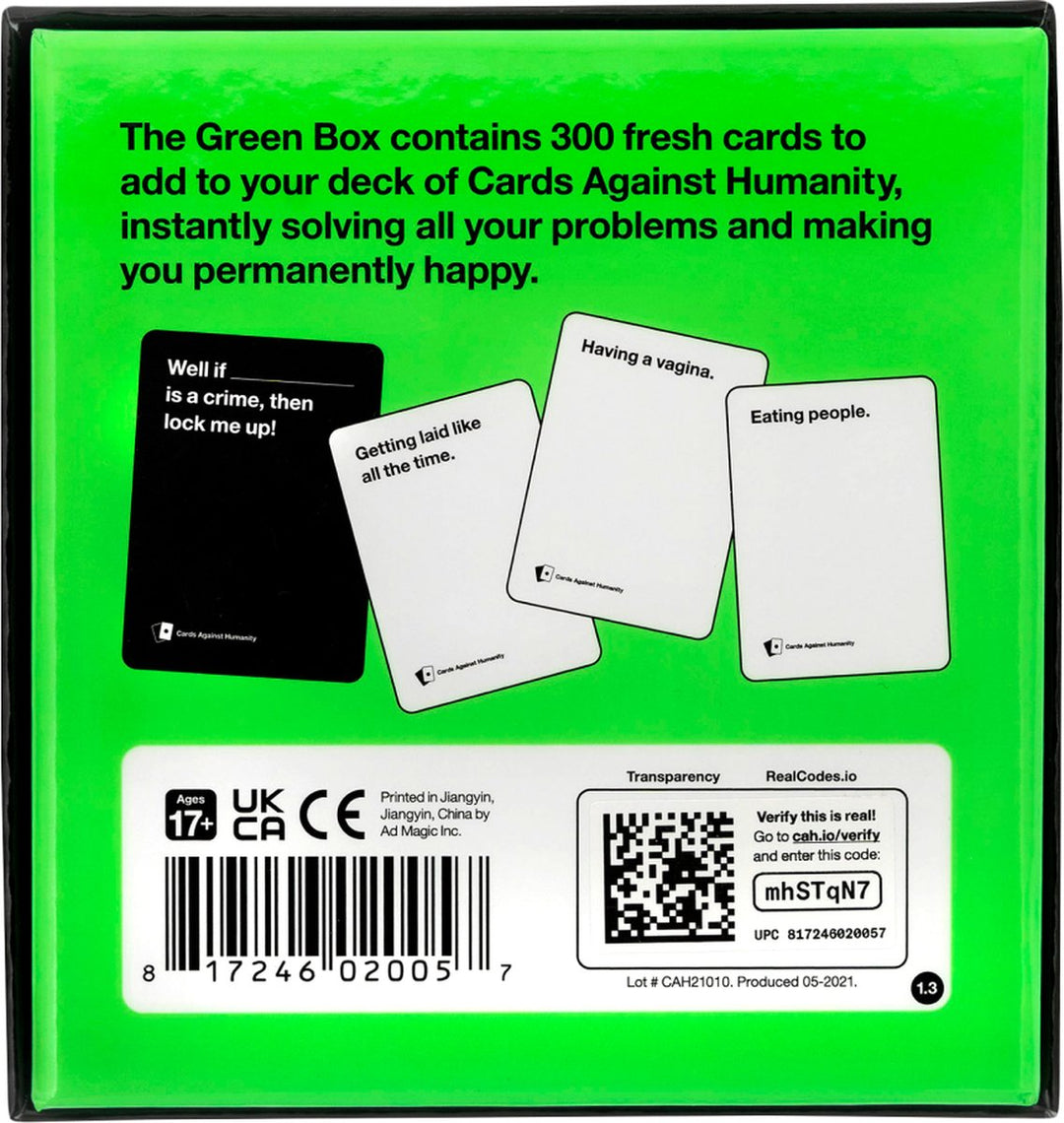 Cards Against Humanity - Green Box