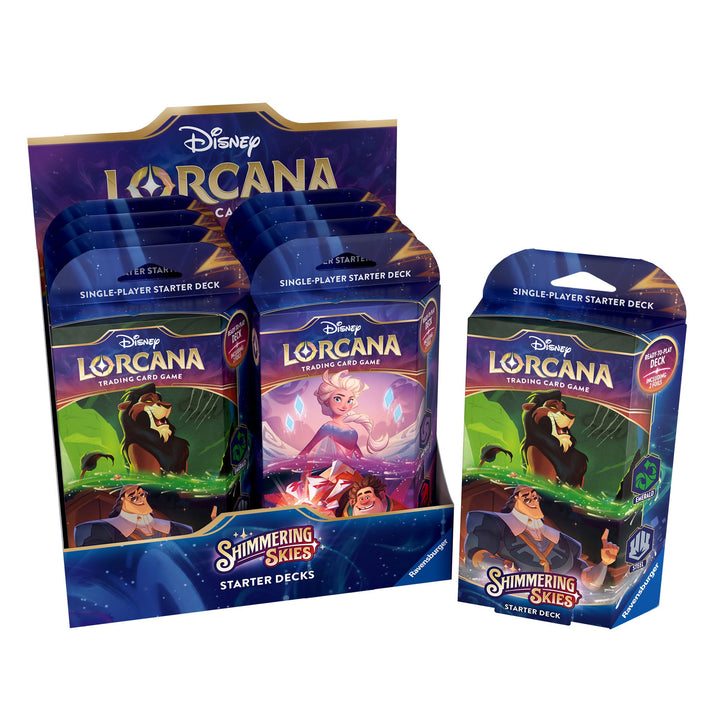 Disney Lorcana - Shimmering Skies Starter Deck: Scar & Kronk of Wreck-It Ralph & Elsa (inclusief booster)