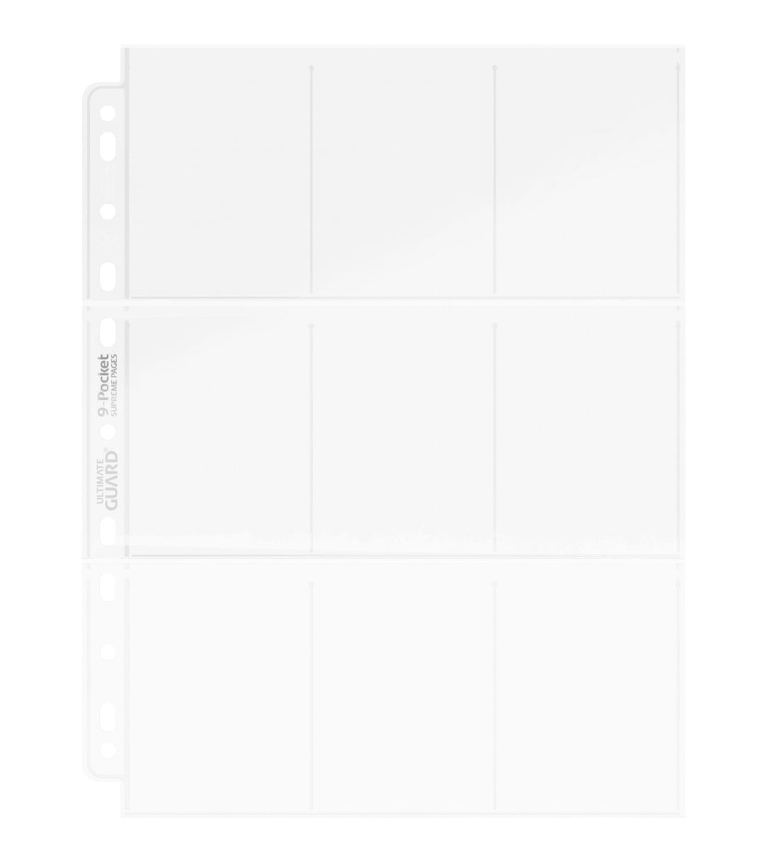 Ultimate Guard - 9-Pocket Pages Top Loading: Clear (100 stuks)