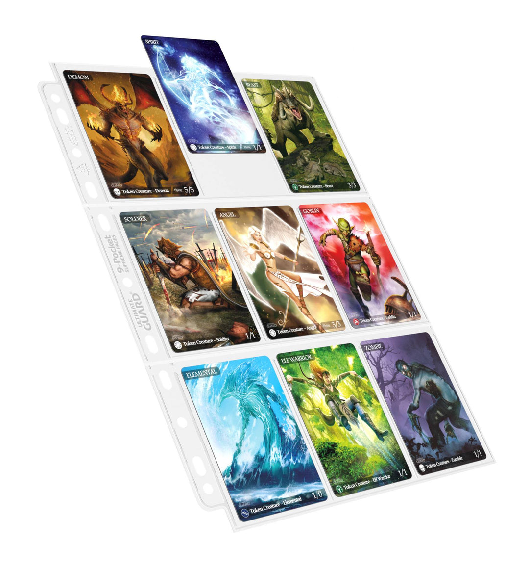 Ultimate Guard - 9-Pocket Pages Top Loading: Clear (100 stuks)