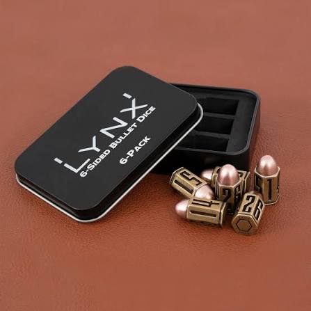 Lynx - 6-Sided bullet dice