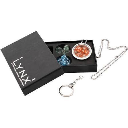 Lynx - Dice set locket, Necklace and Keychain