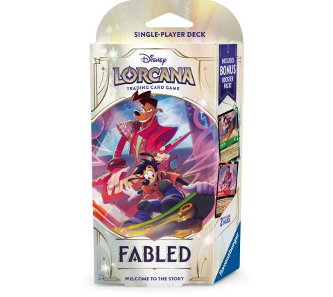 Disney Lorcana - Fabled Starter Deck: Powerline & Max Goof (including booster)